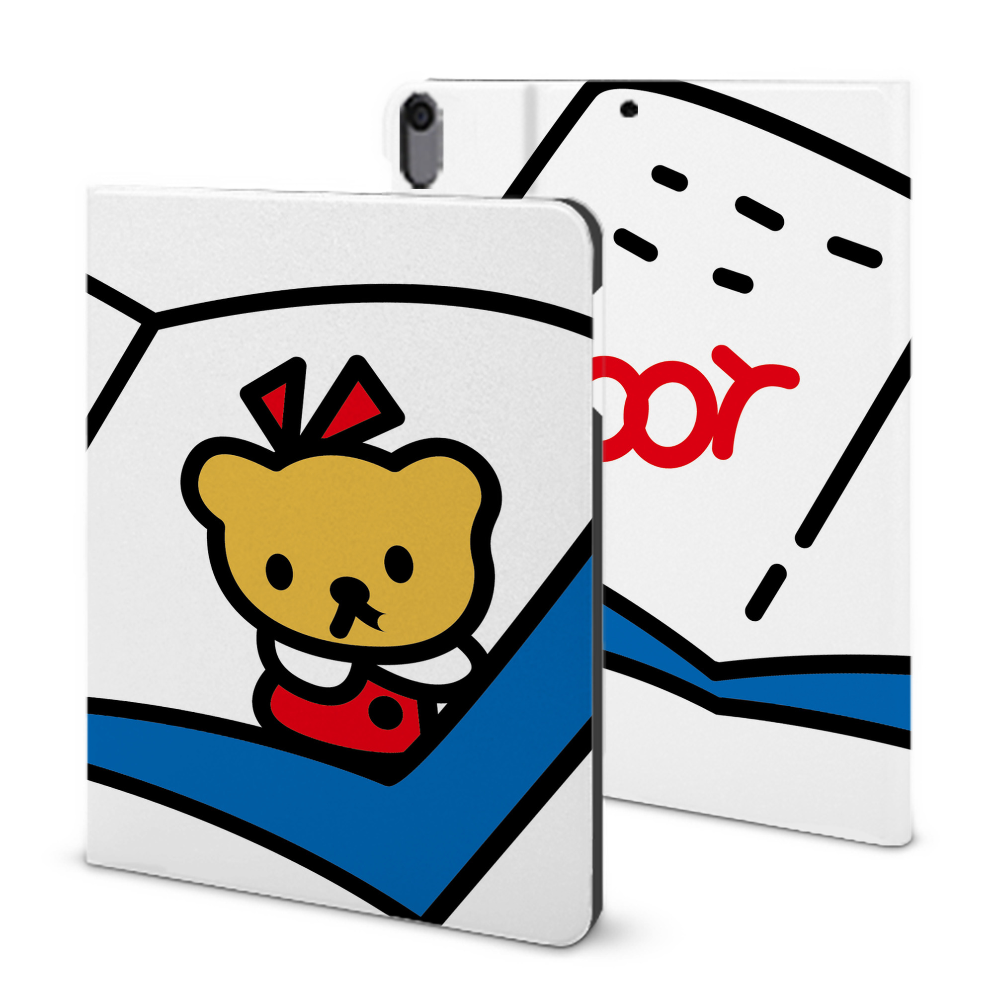 （画像用） Hello Kitty ハローキティ IPad ケース ブック型 PUレザー TPU 耐衝撃 軽量 薄型 ペン収納なし 全面保護 IPad 各モデル対応